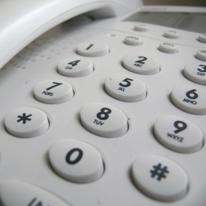 Telephone dial pad
